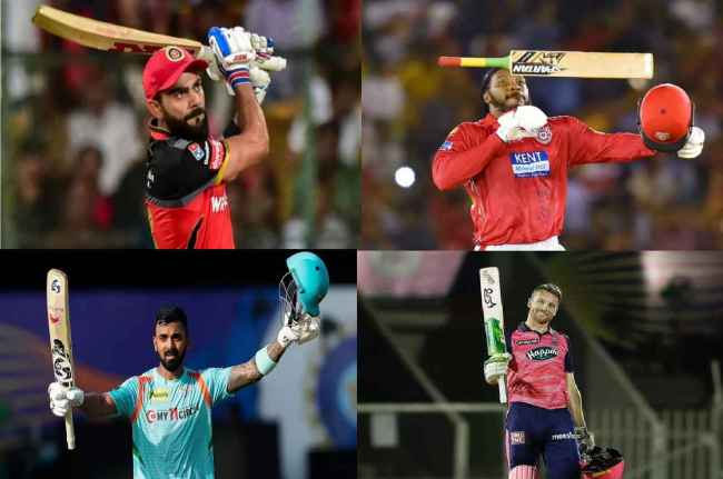 IPL History 5 batsmen with most centuries