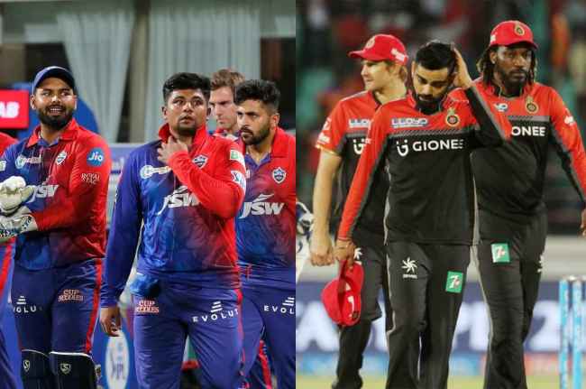 IPL History Most losing teams