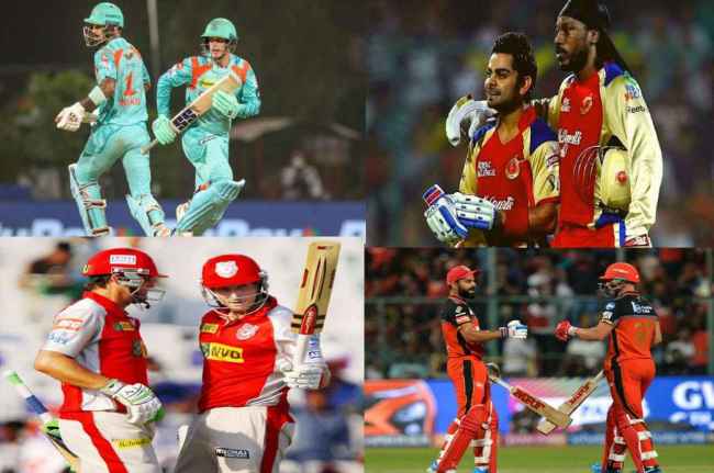 IPL History five biggest partnerships