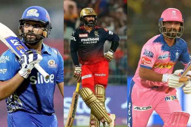 IPL History most ducks Rohit Sharma Dinesh Karthik