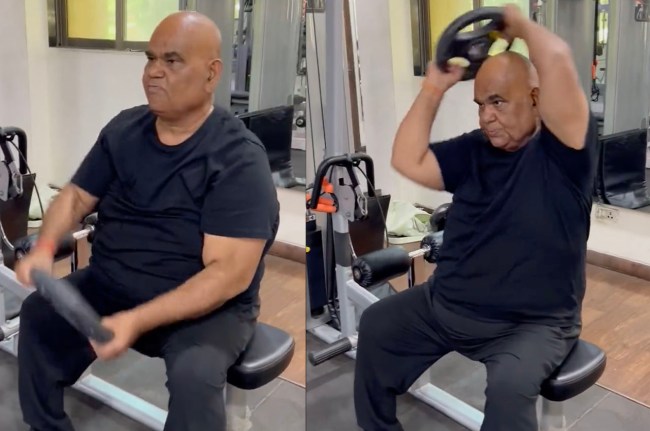 Satish Kaushik Viral Video