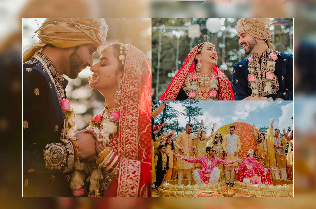 Jyotika Dilaik Wedding Photos: शादी के बंधन में बंधी ज्योतिका, रुबीना की बहन ने लाल जोड़े में लिए सात फेरे
