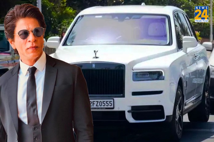 Shah Rukh Khan New Car Rolls Royce