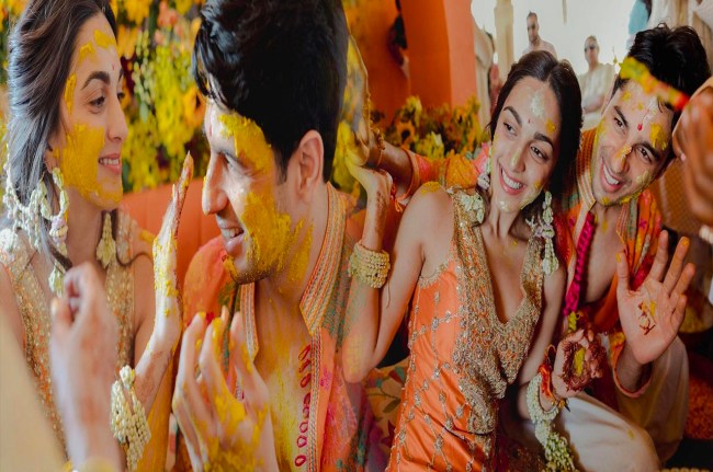 Siddharth Kiara HOLI