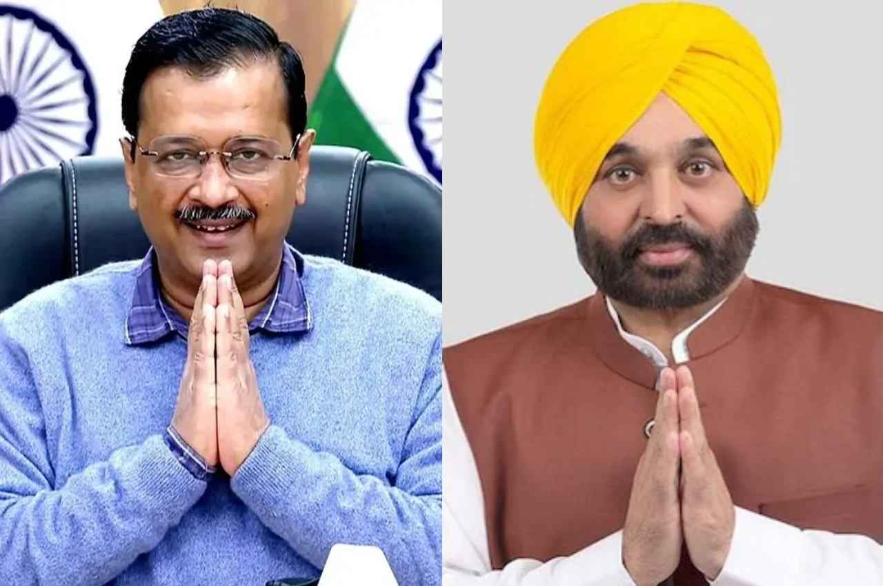 भगवंत मान के साथ केजरीवाल की जयपुर में तिरंगा यात्रा, दिल्ली-पंजाब की योजनाओं से राजस्थान का किला भेदने की कोशिश