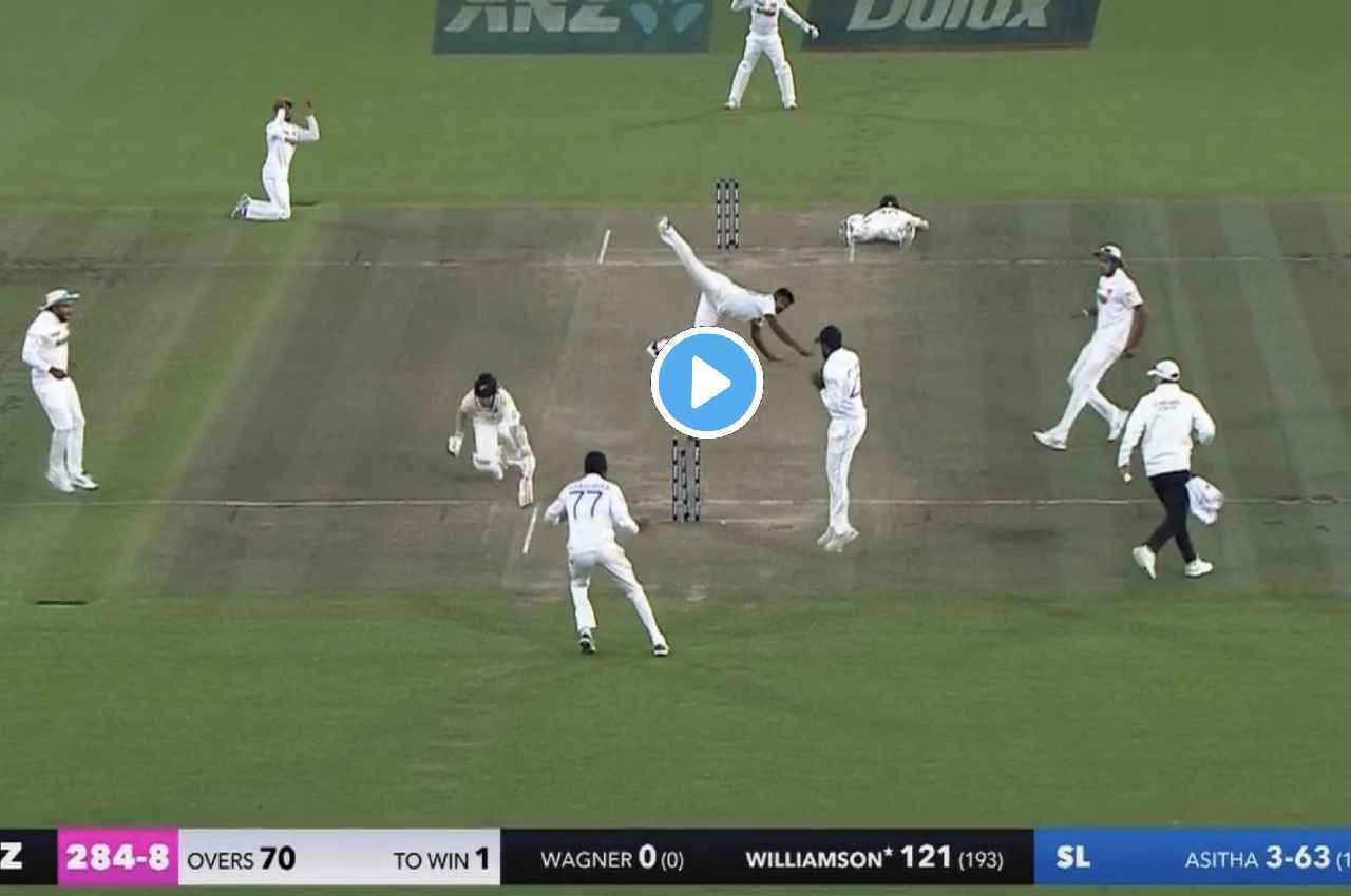 NZ vs SL: यहां जीती New Zealand, इस तरह हारी Sri Lanka, आखिरी गेंद पर दिखा जबरदस्त रोमांच, देखें Video