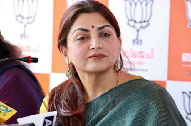 Kushboo Sundar Khushbu Sundar,Khushbu tweet, Modi surname, Rahul Gandhi