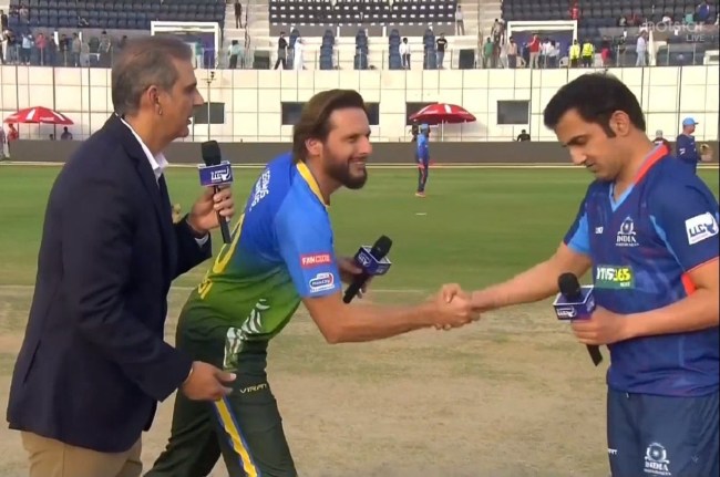 LLC 2023 Gautam Gambhir Shahid Afridi