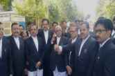 Madhya Pradesh Lawyers went on strike