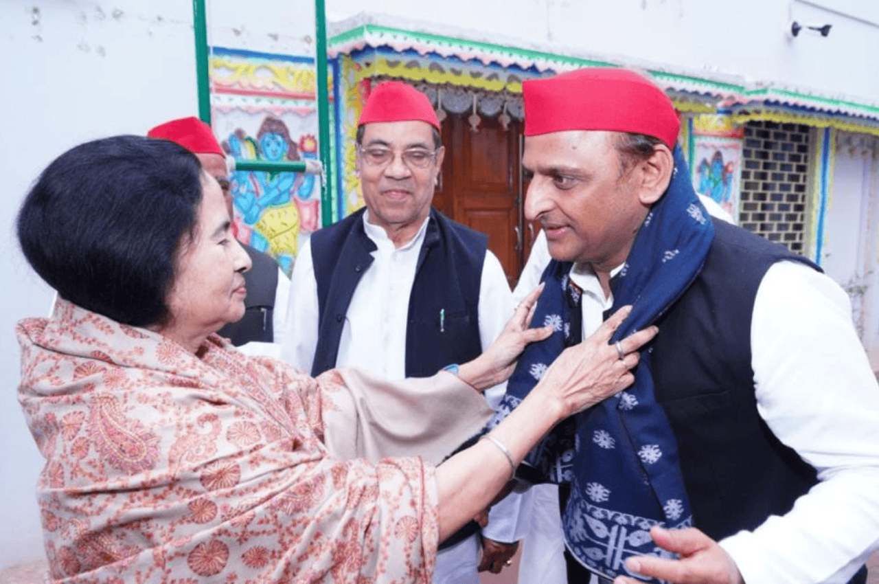 Mamta Banerjee (4) Kolkata News, Akhilesh Yadav, Samajwadi Party, Shivpal Yadav, Mamta Banerjee, West Bengal, Loksabha Election 2024