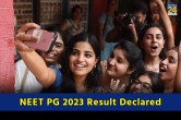 NEET PG 2023 Result declared