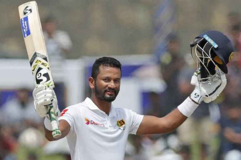 SL vs IRE 1st Test Dimuth Karunaratne