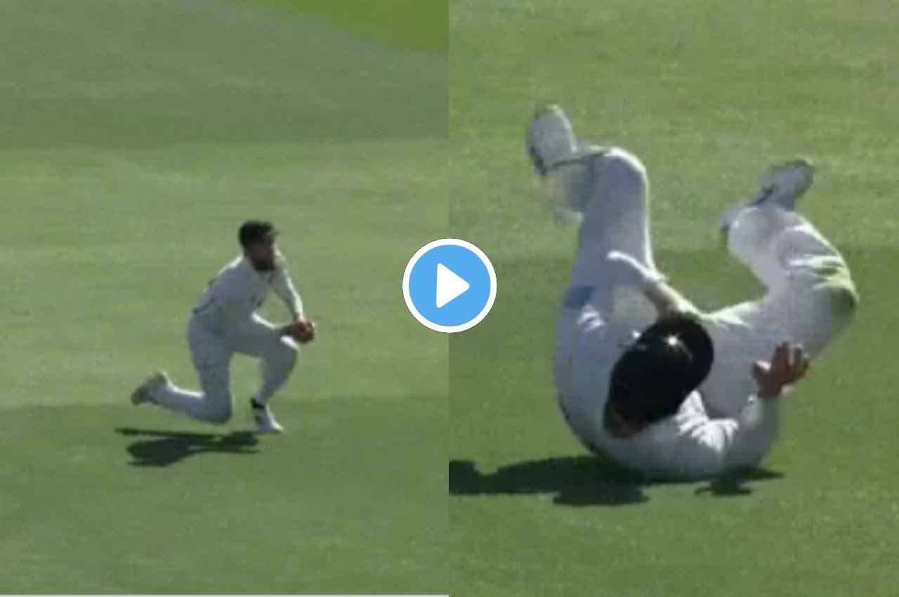 NZ vs SL: Kane Williamson ने मैदान पर फिसलकर पकड़ा शानदार कैच, बल्लेबाज भी रह गया हैरान, देखें वीडियो