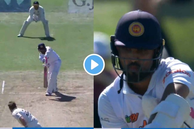 NZ vs SL 1st Test Tim Southee Dinesh Chandimal