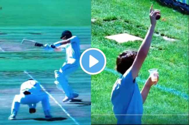 NZ vs SL 1st Test Tim Southee spectatre one hand catch
