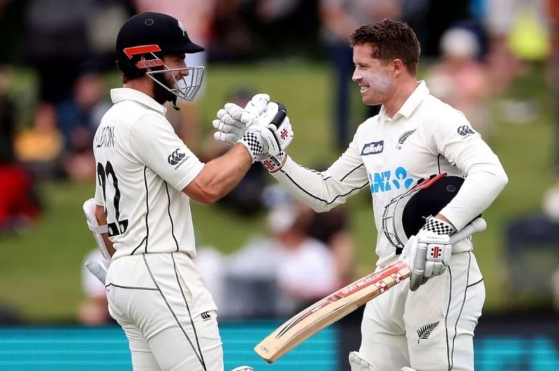 NZ vs SL Kane Williamson Henry Nicholls