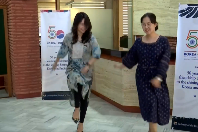 Delhi, Members of the Korean Embassy, Naatu Naatu song, RRR movie, Delhi News, 95th the academy award, Naatu Naatu song, Oscars 2023, Ram Charan, RRRSs rajamouli, elephant whisperers