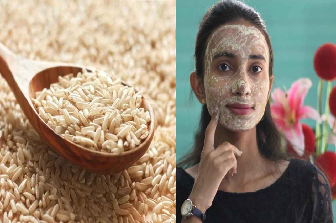 Skin care TIPS benefits of rice face pack on face