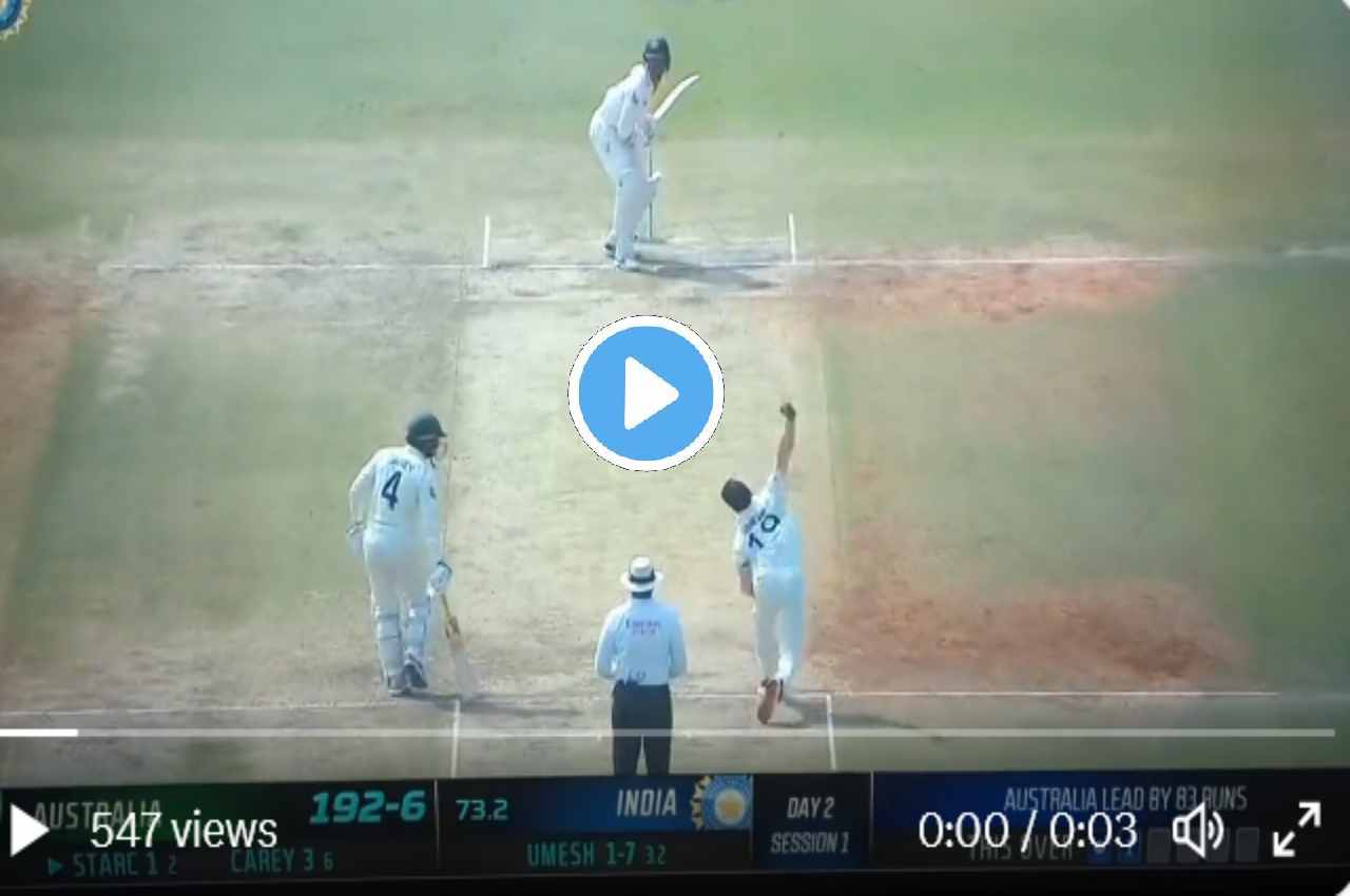 IND vs AUS Mitchell Starc Dismissed Dangerous Ball by Umesh Yadav