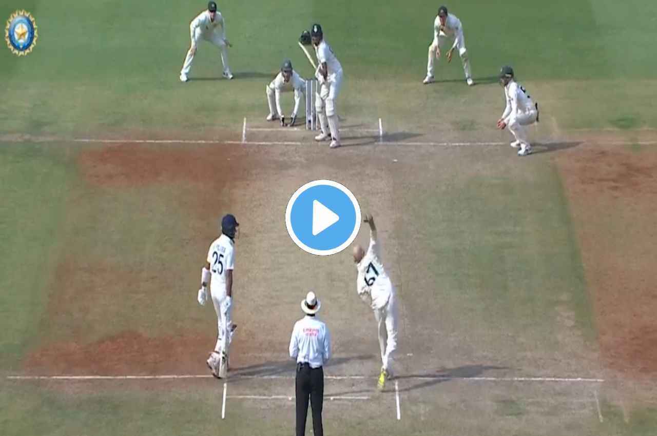 IND vs AUS: 'वाह क्या बॉल है'...Nathan Lyon ने ऐसे किया अश्विन का शिकार, देखें