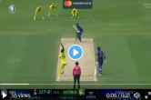 IND vs AUS 2nd odi Mohammed Siraj clean bowled by Mitchell Starc