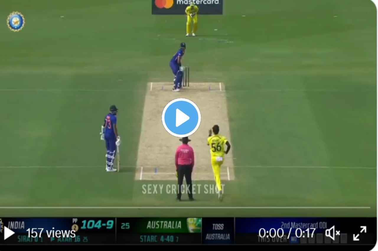 IND vs AUS Axar Patel hit two brilliant sixes