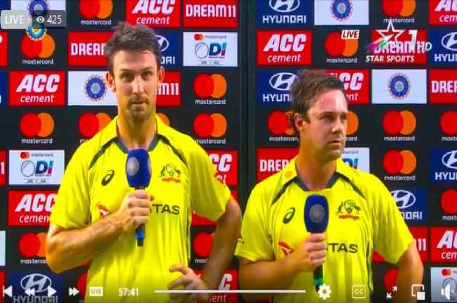 IND vs AUS Travis Head and Mitchell Marsh react