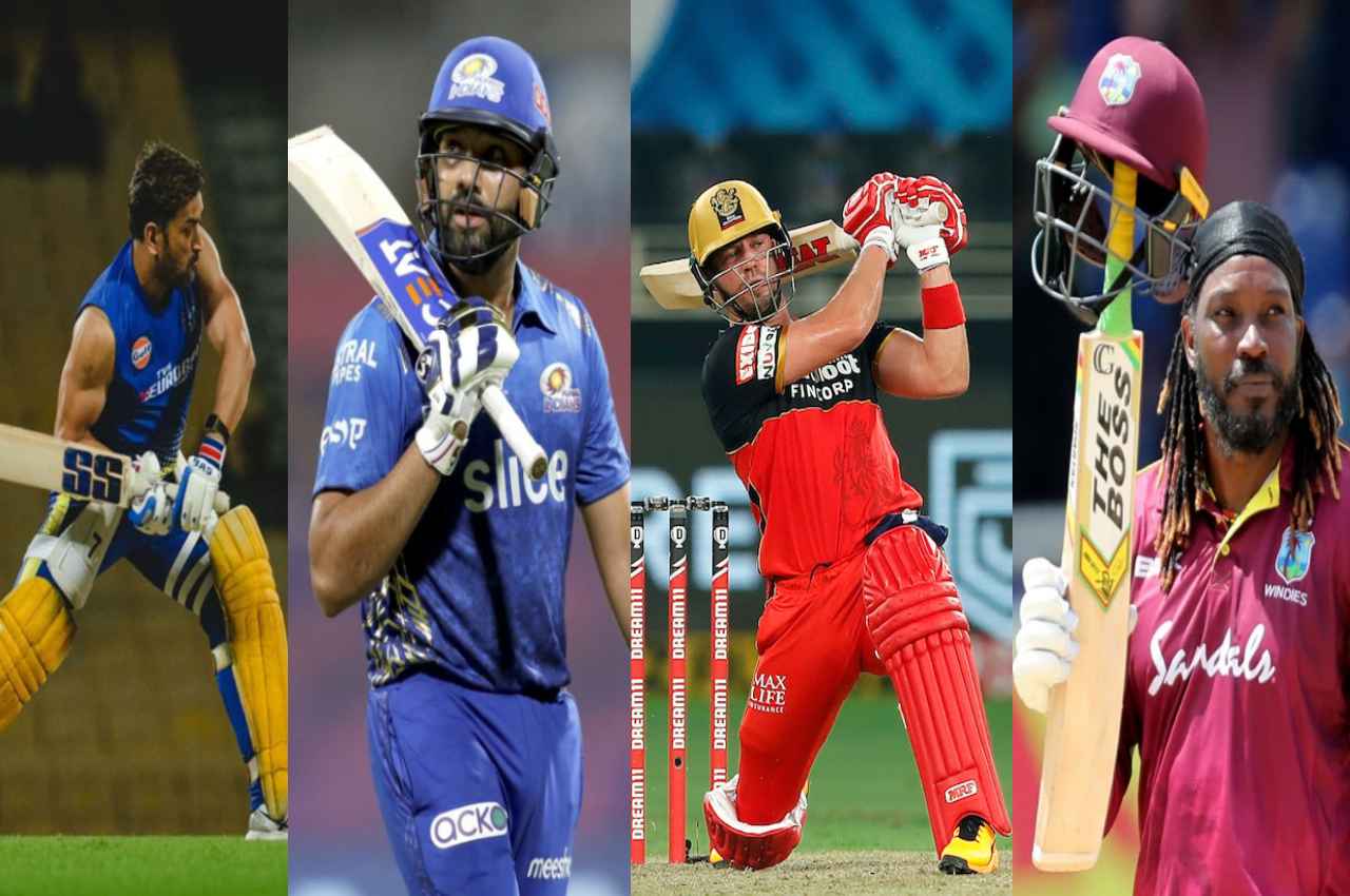 IPL 2023 Top six batsmen with most sixes in IPL History