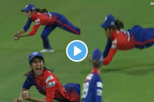 WPL 2023 MIW vs DCW live Jemimah Rodrigues brilliant catch