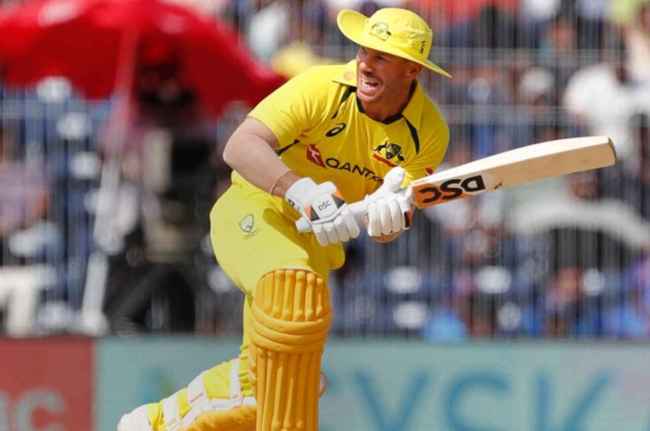 David Warner becomes 11th Australian player to score 1000 ODI runs against India David Warner becomes 11th Australian player to score 1000 ODI runs against India