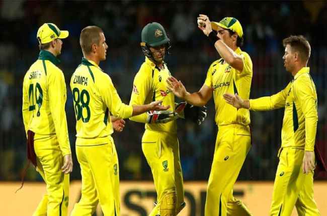 IND vs AUS Player of the match Adam Zampa reacts