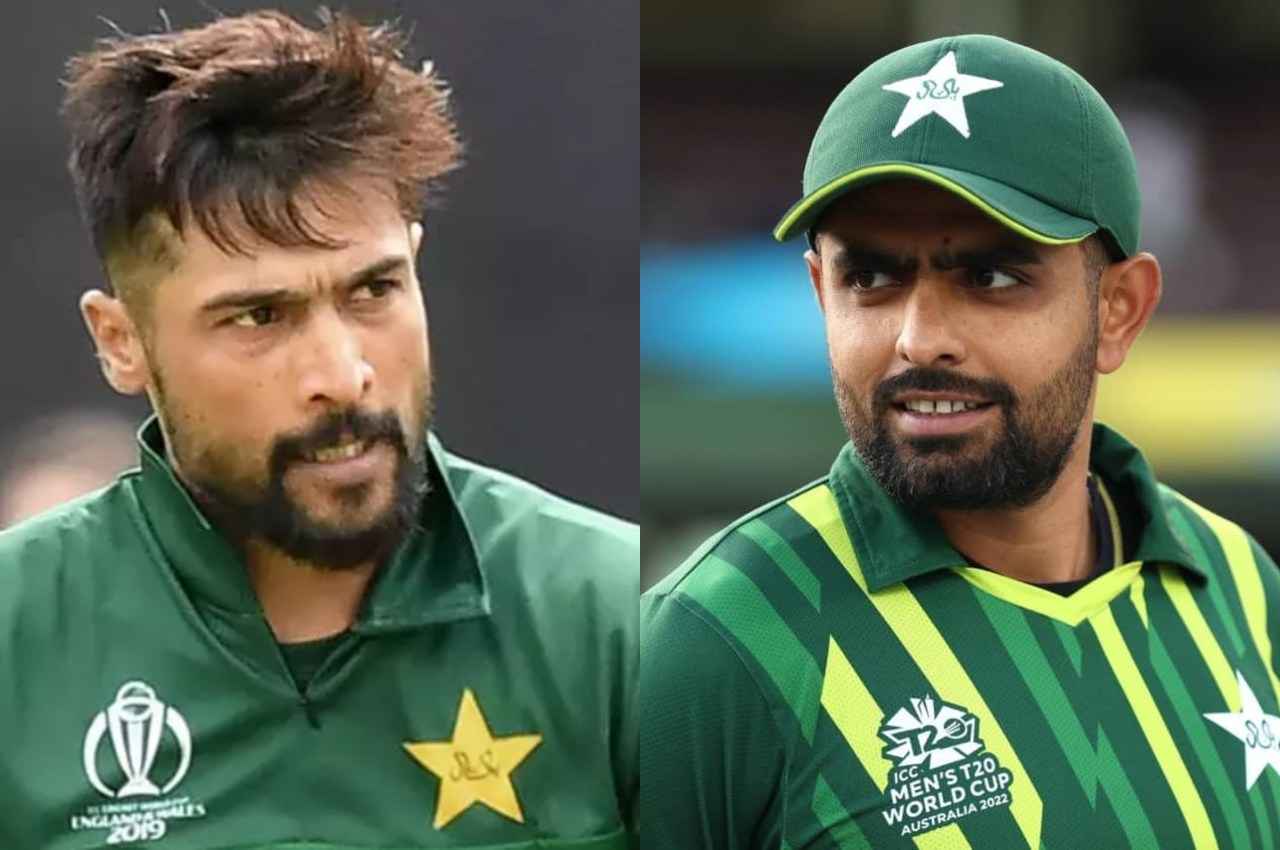PSL 2023 Babar Azam babar vs Mohammad Amir