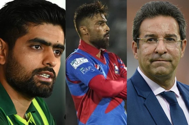 PSL 2023 Wasim Akram Mohammad Amir Babar Azam