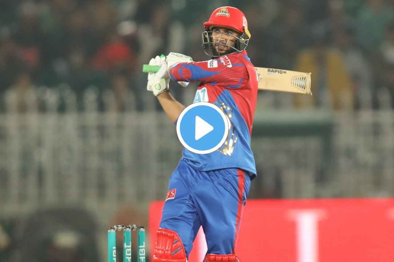 PSL 2023: 11 चौके-2 छक्के...इमाद वसीम ने दिखाया ब्लॉकबस्टर शो, देखें वीडियो
