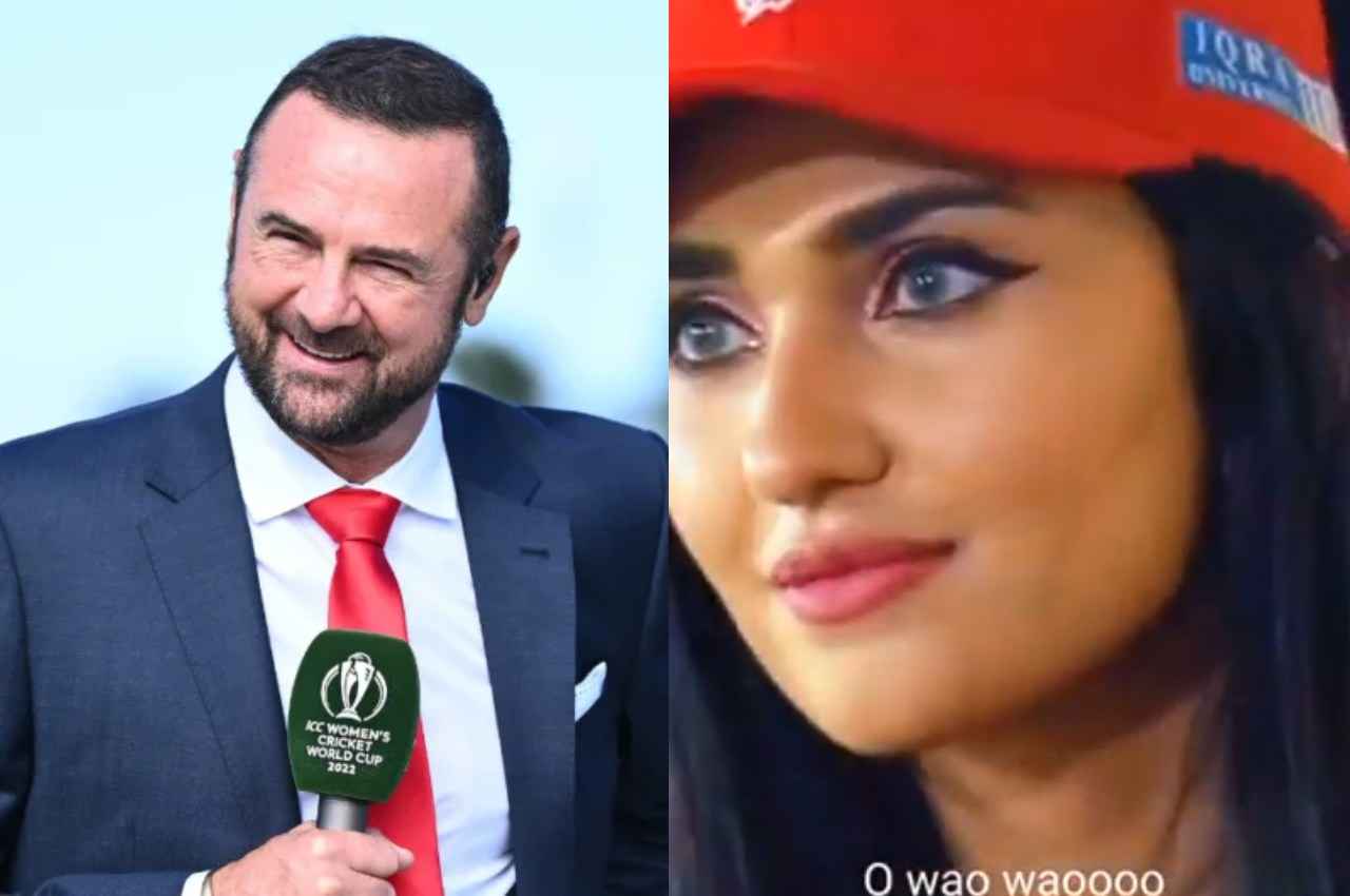 PSL 2023: हसन अली की पत्नी की खूबसूरती देख साइमन डूल बेकाबू, लाइव कमेंट्री पर नया बखेड़ा, Video