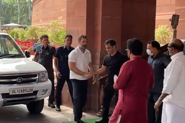 Rahul Gandhi (10) Parliament Budget Session, Rahul Gandhi