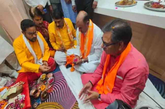 Rajasthan BJP CP Joshi Takes Charge BJP President