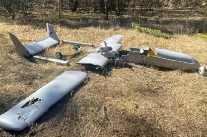 ukraine shoots down chinese drone, chinese drone shot down by ukraine, Mugin-5 drone, Alibaba uav