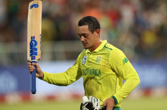 SA vs WI Quinton de Kock
