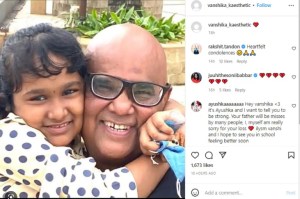 Satish Kaushik Daughter Vanshika