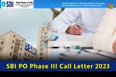 SBI PO Phase III Call Letter 2023