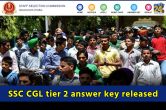 SSC CGL tier 2 answer key released