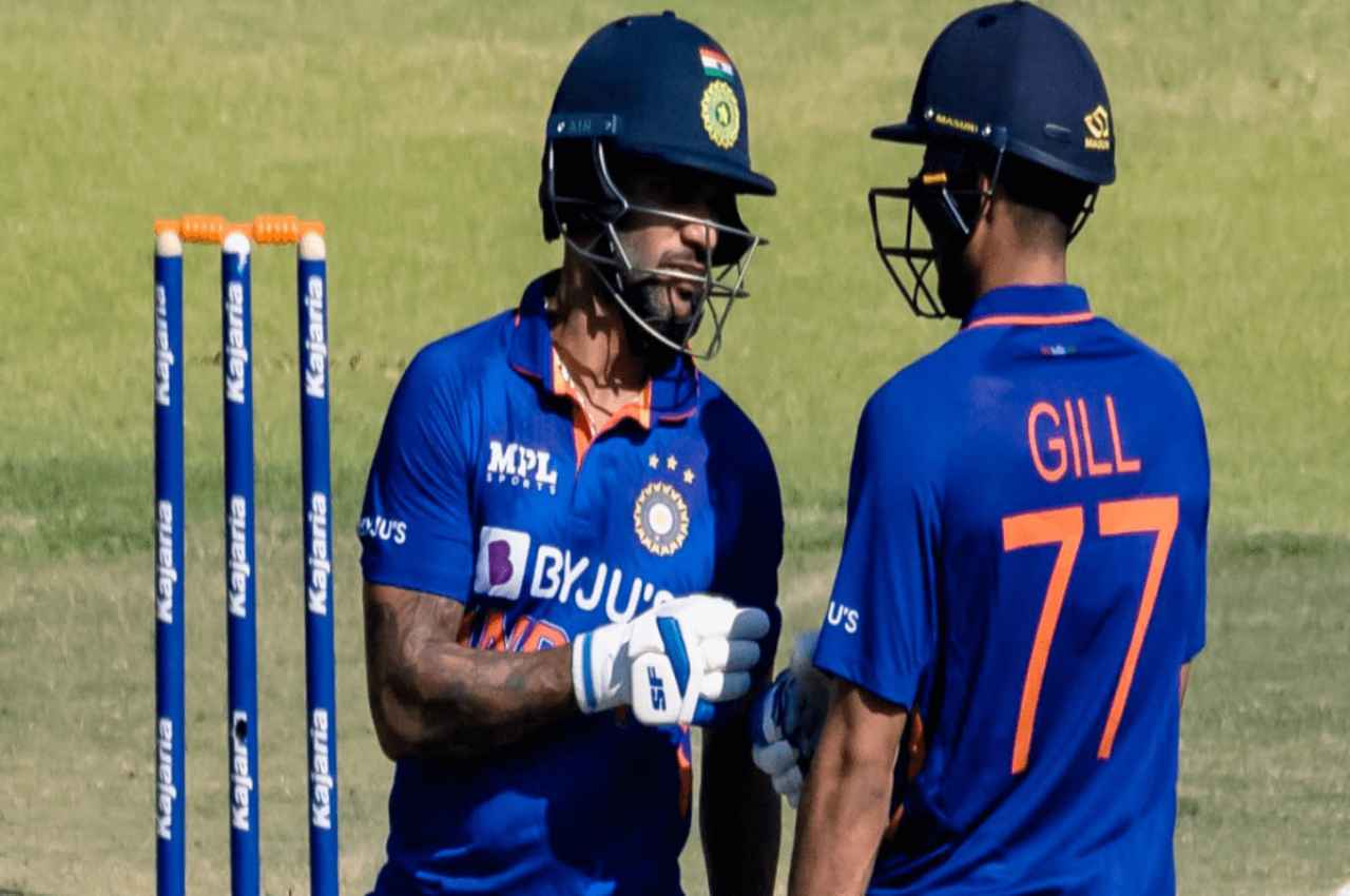 शिखर धवन ने ओपनर के तौर पर खुद की जगह शुभमन गिल का क्यों किया चयन? जानें वजह