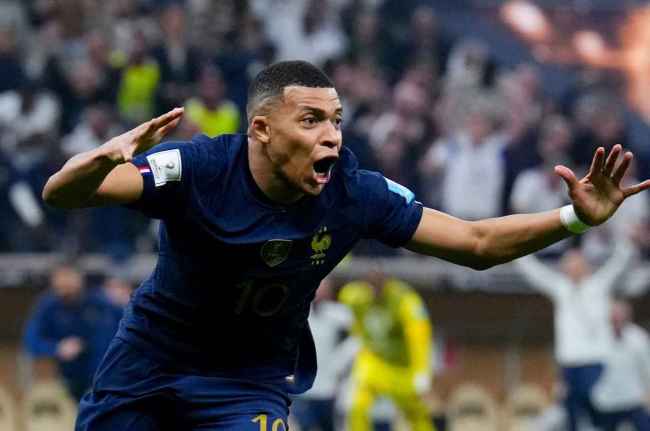 Star striker Kylian Mbappe