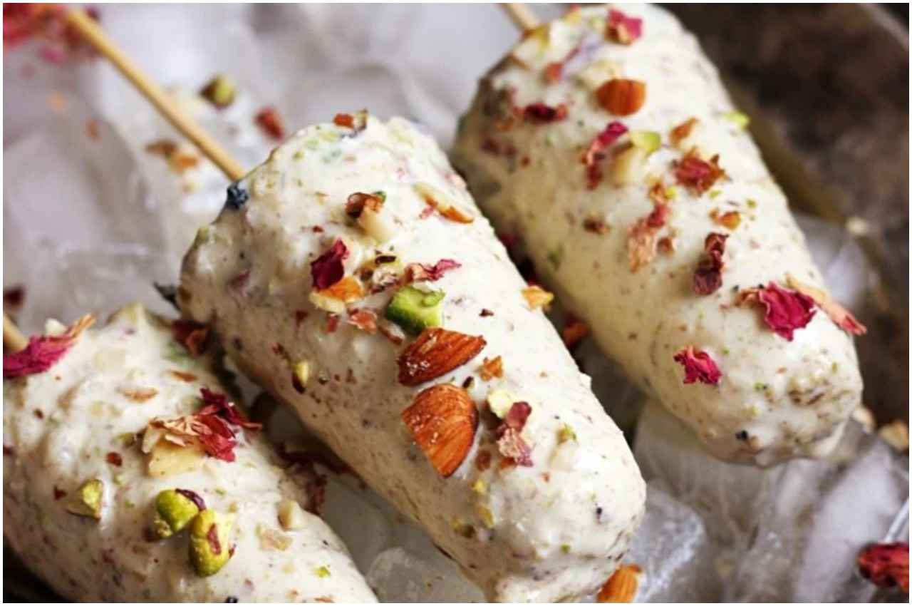 Thandai Kulfi Recipe