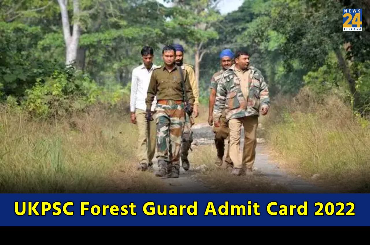 UKPSC Forest Guard Admit Card 2022
