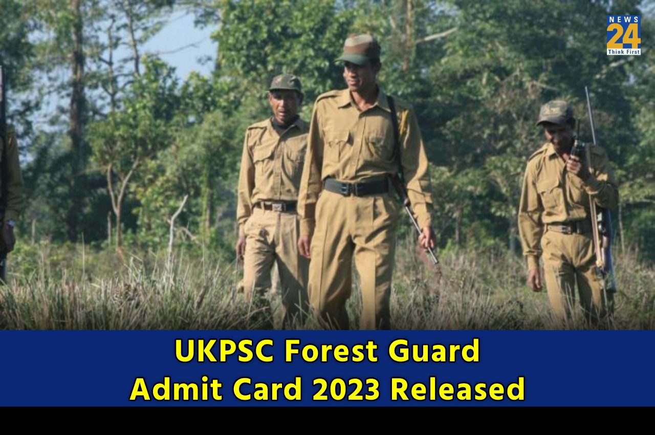 UKPSC Forest Guard admit card 2023