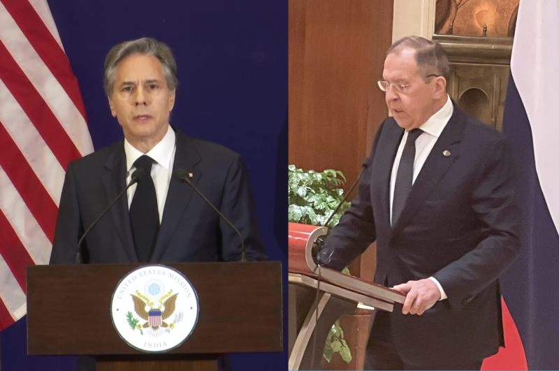 G20 Summit, Antony Blinken, US Secy of State Blinken, Russian FM Lavrov, Ukrain, Pm Narendra Modi
