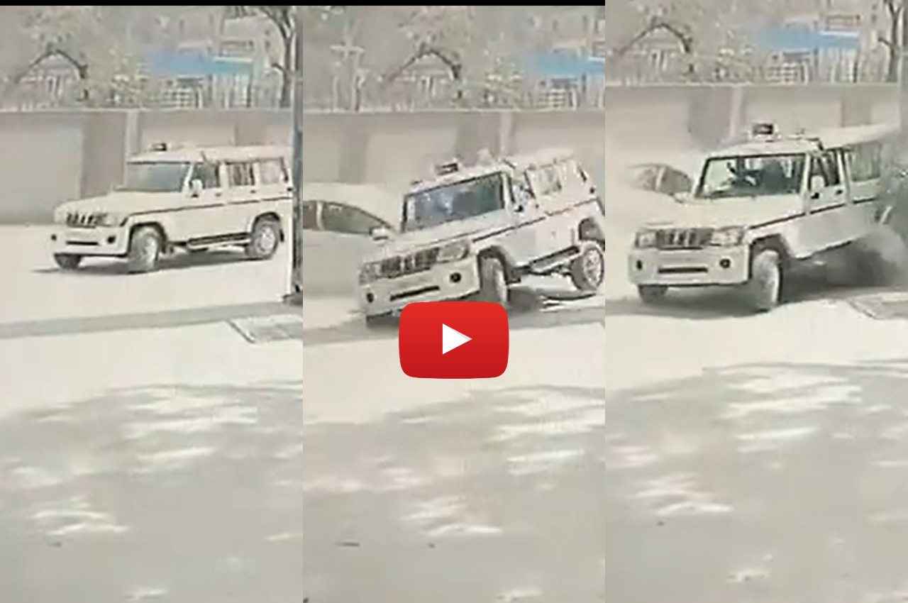 Viral Video: Swift hit car of Saharanpur's Assistant Municipal Commissioner at 'speed 120', CCTV footage