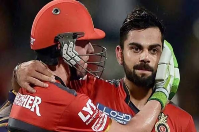 Virat Kohli AB de Villiers